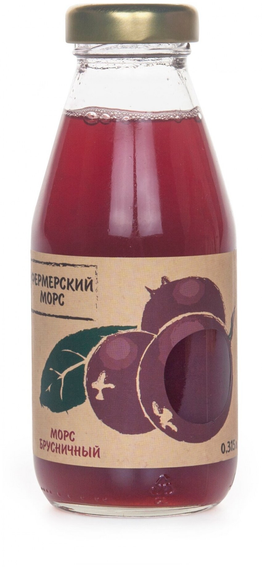 Морс darvita брусника-голубика