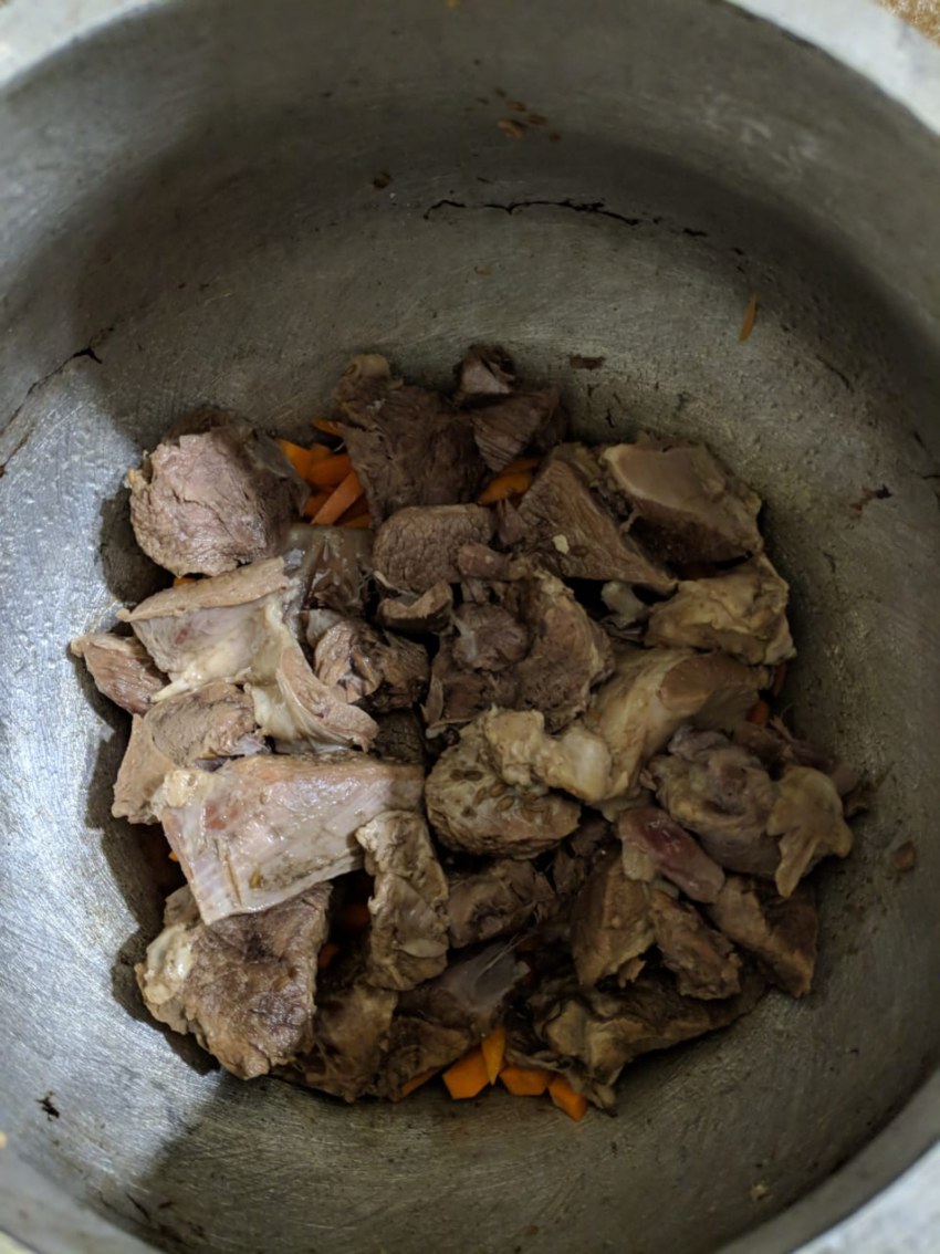 Картошка в афганском казане