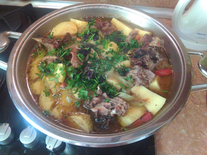 Куурдак из говядины с картошкой