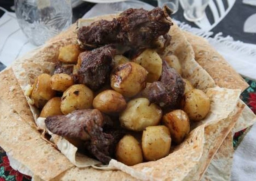 Блюда в афганском казане