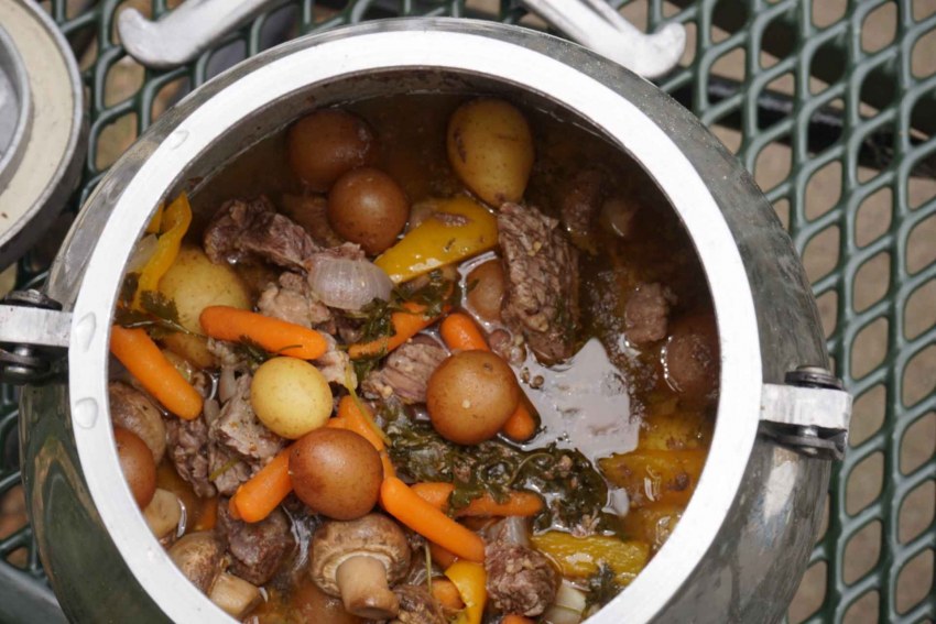 Шурпа в афганском казане