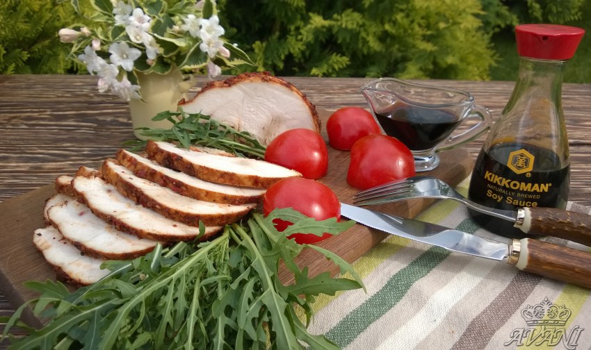 Пастрома с начинкой