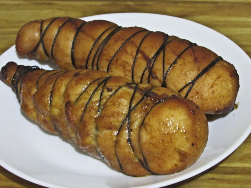 Пастрома из куриной грудки в микроволновке