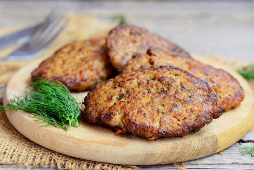 Печёночные оладьи из куриной печени