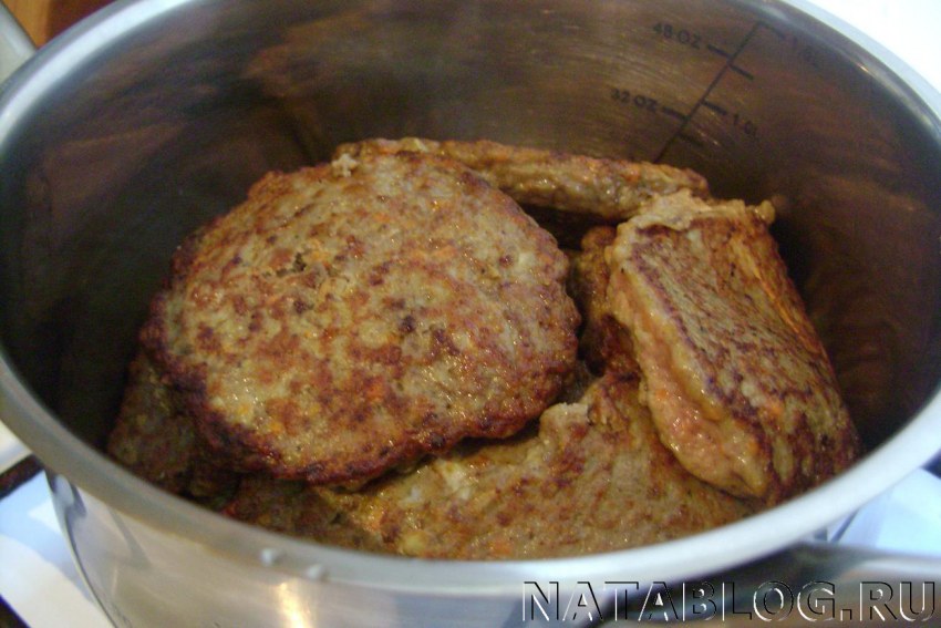 Печёночные котлеты из куриной