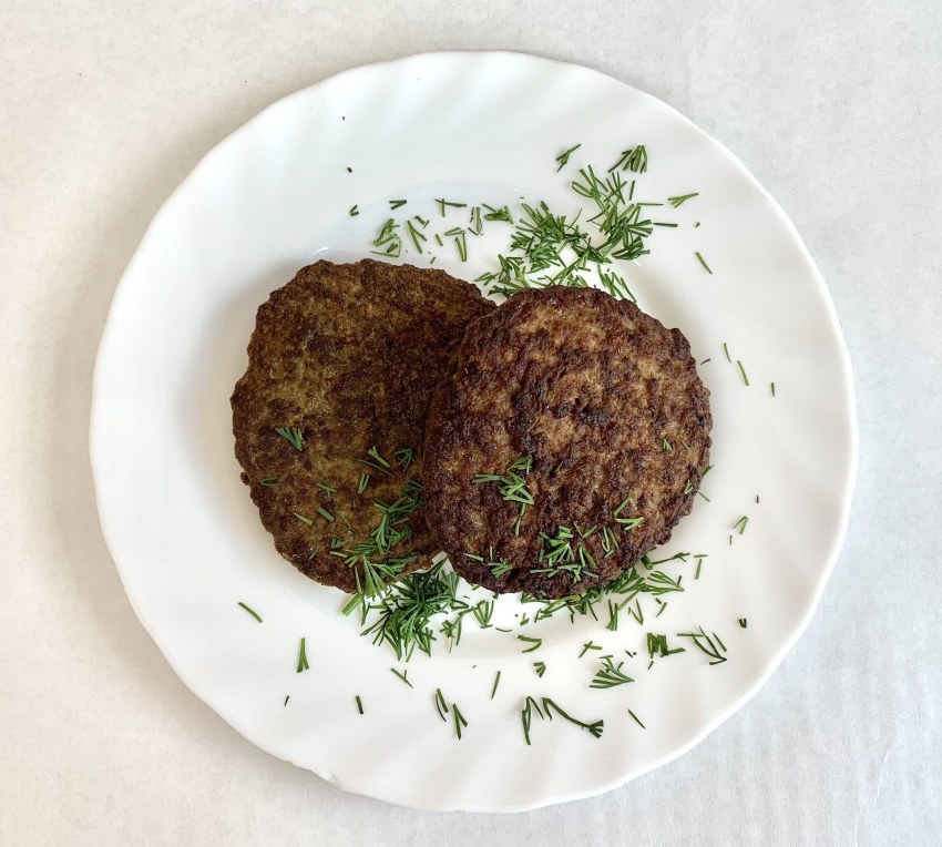 Печеночные котлетки Варшавские