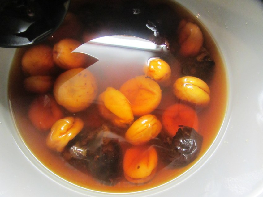 Компот из кураги и чернослива