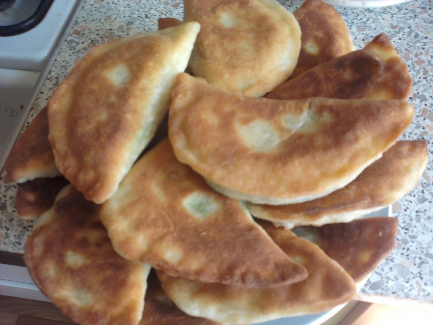Пирожки на кефире