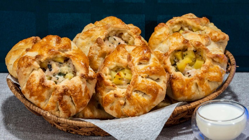 Выпечка курники