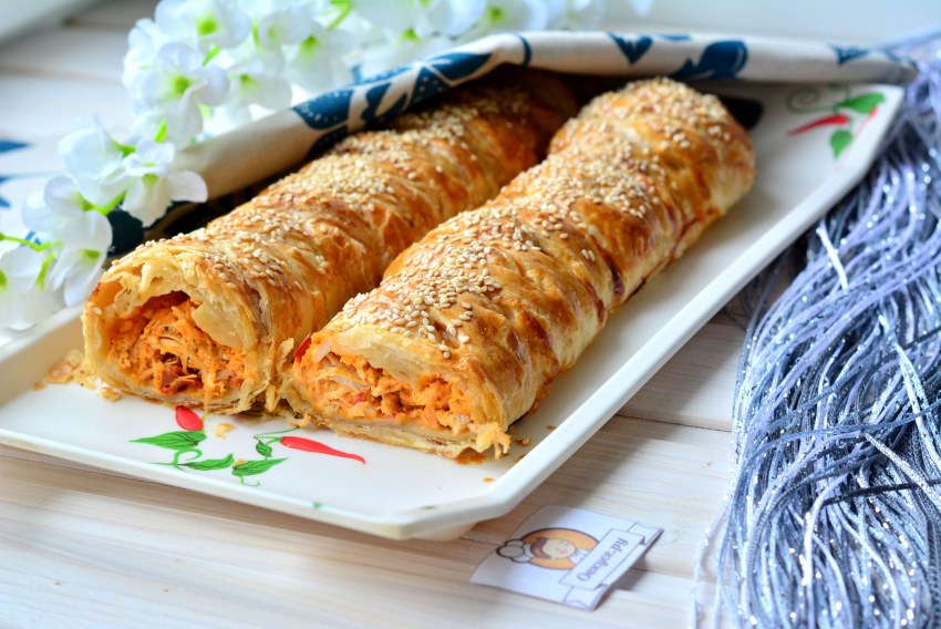 Слойки несладкие