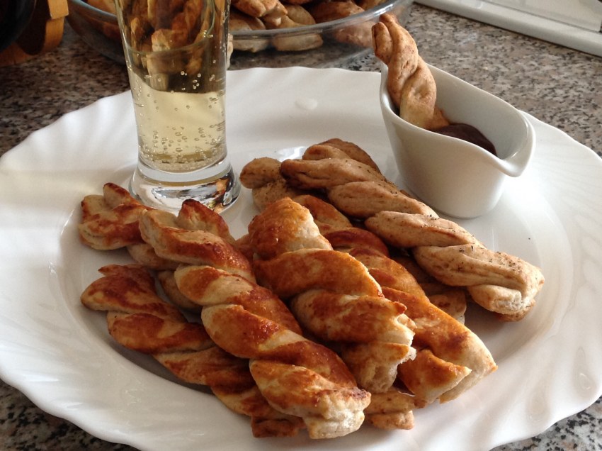 Крученик слоеный