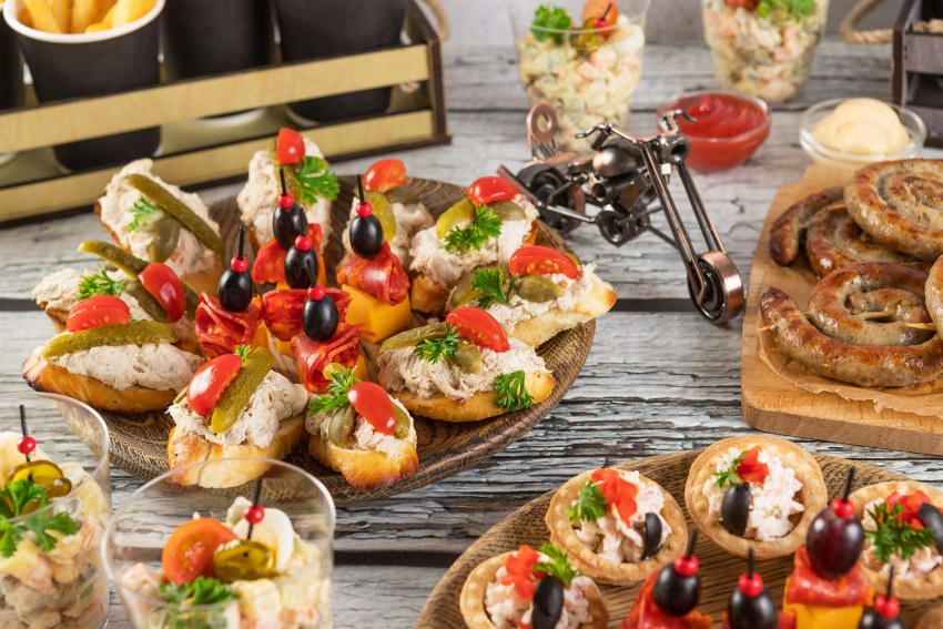 Банкетные горячие закуски