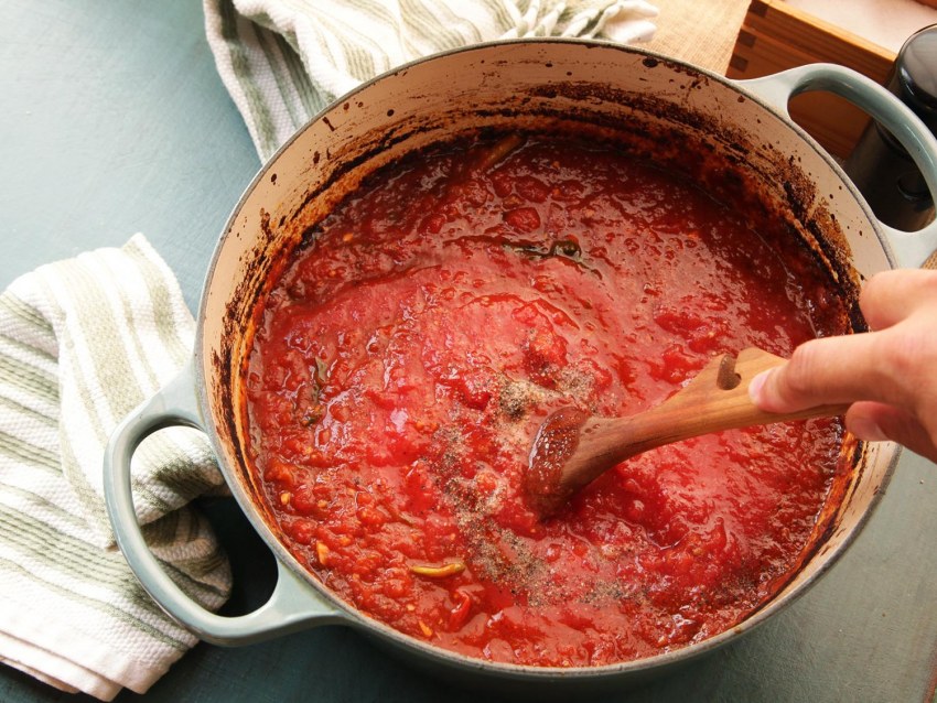 Соус для макарон из молока и муки