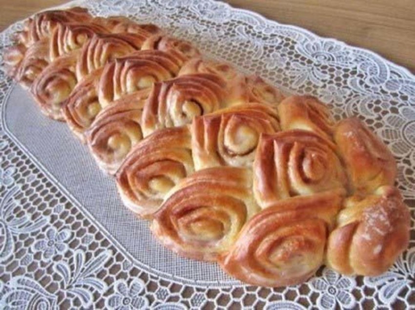 Плетенка с корицей