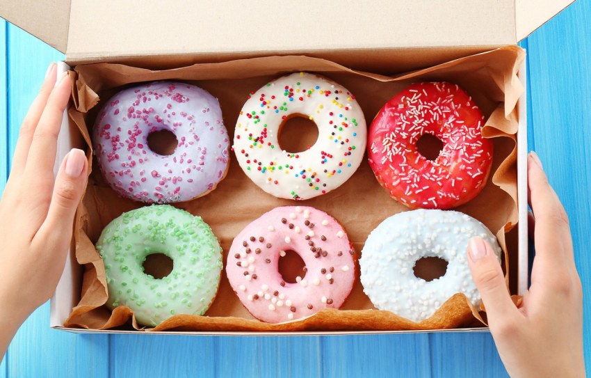 Коробка пончиков Dunkin Donuts
