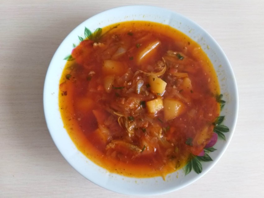 Борщ и коньяк