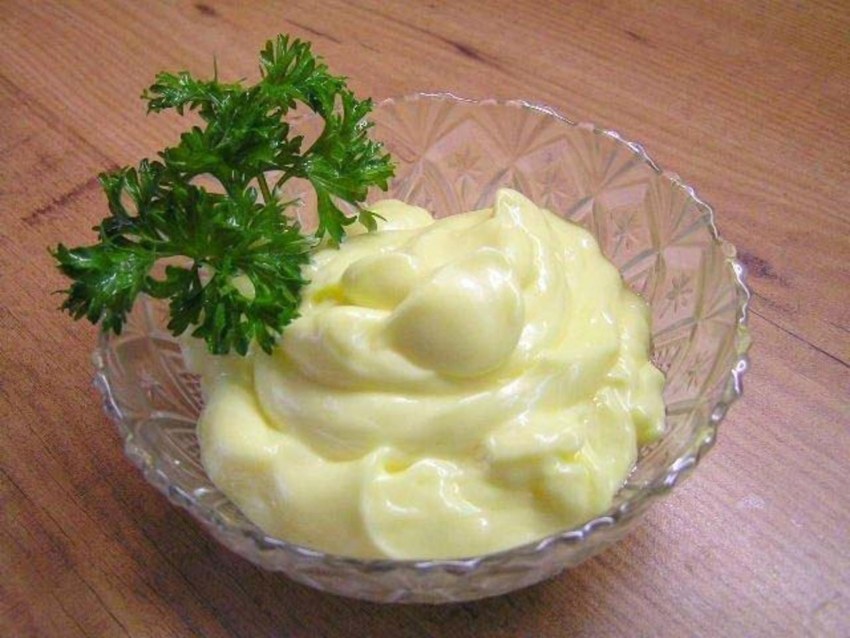 Домашний постный майонез