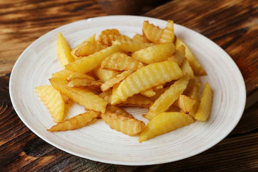 Сердце с жареной картошкой