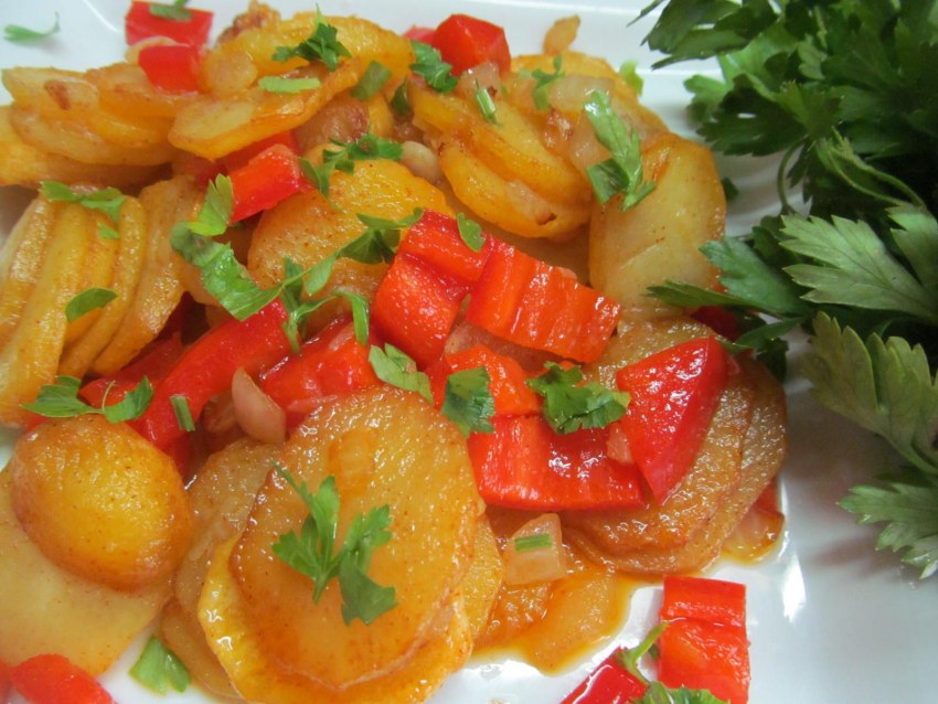 Картофель жареный 200 гр