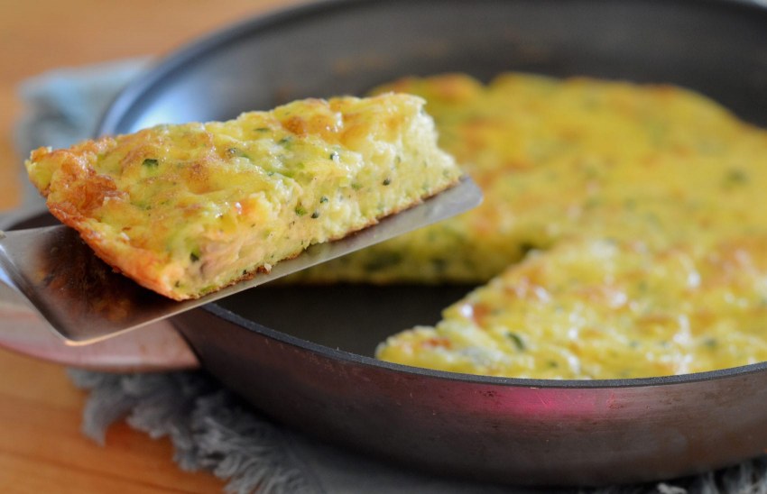 Запеканка из цукини в духовке с сыром и яйцом
