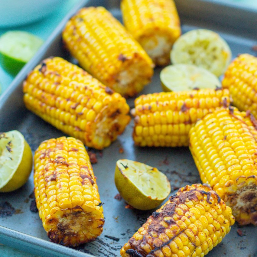 Печеная кукуруза