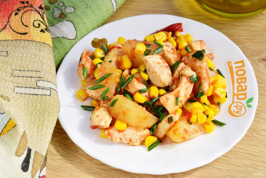 Картошка и кукуруза