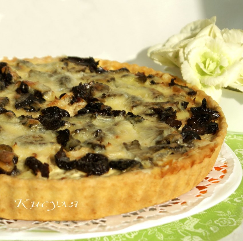 Булочки с творогом и черносливом