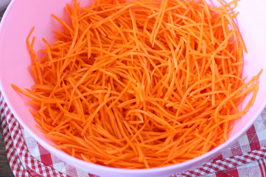 Морковь соломкой