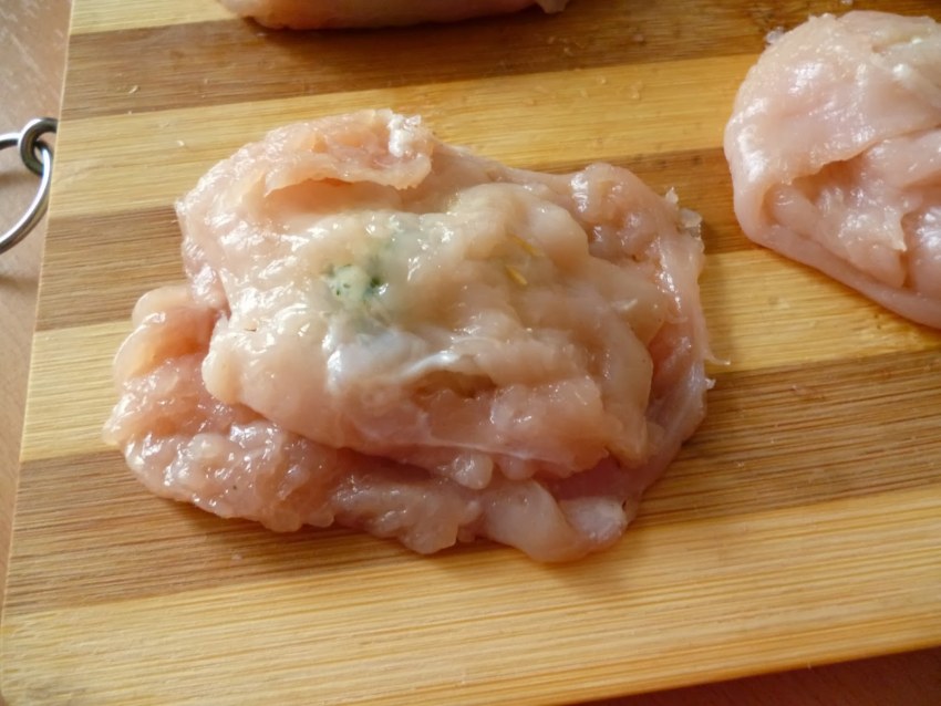 Куриные отбивные с начинкой