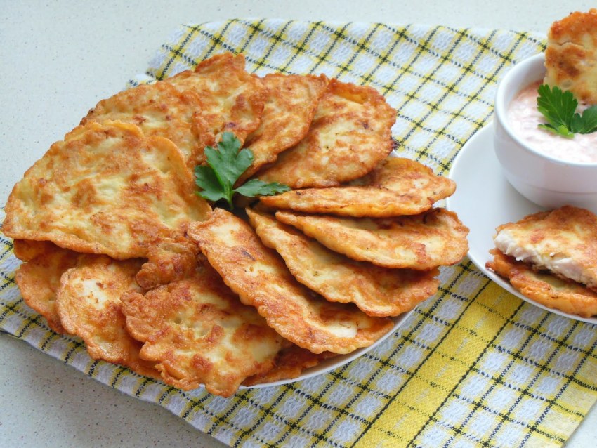 Куриные отбивные на молоке