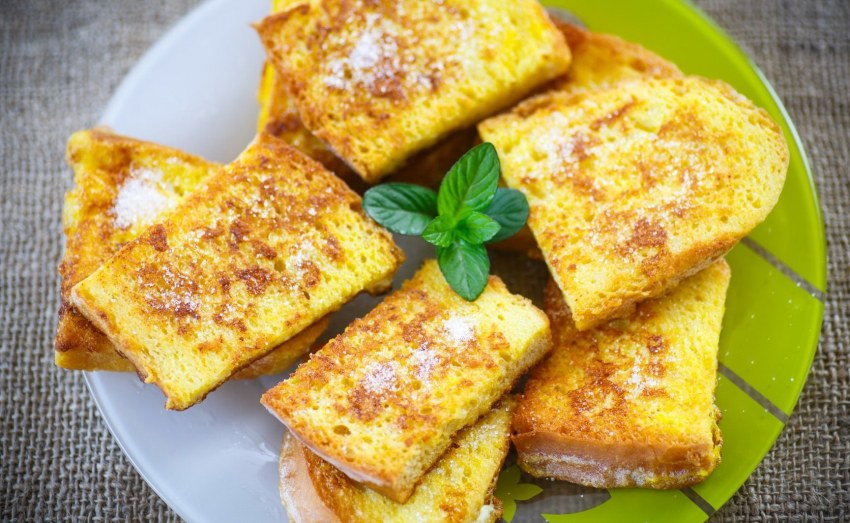 Жареные гренки