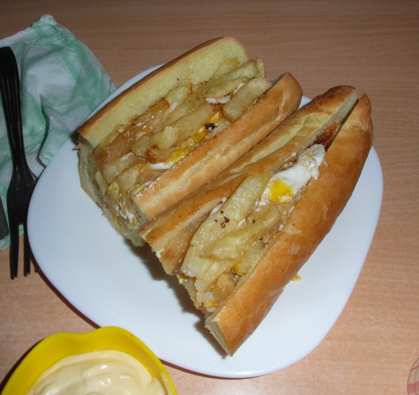 Фахитос в булочке