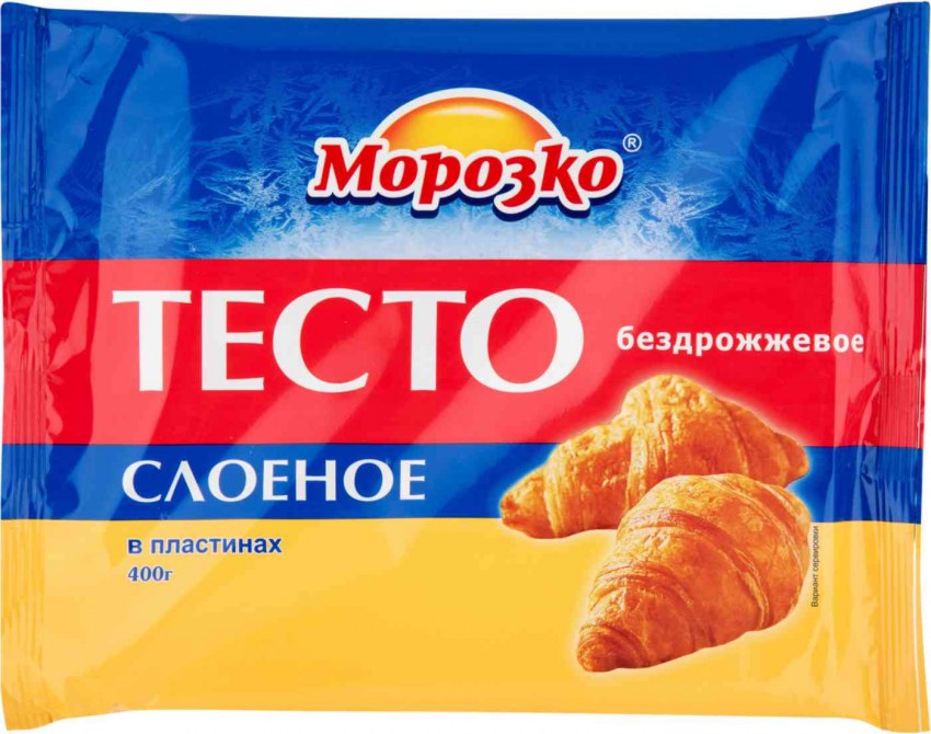 Тесто Морозко бездрожжевое