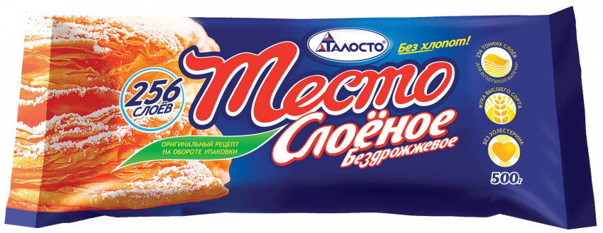 Тесто Морозко слоеное бездрожжевое состав