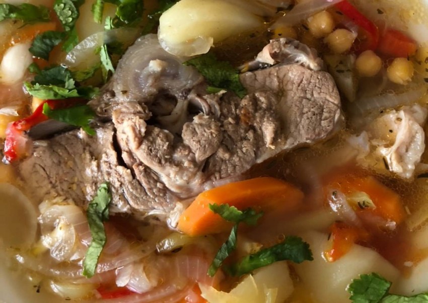 Узбекская кухня Шурпа из говядины