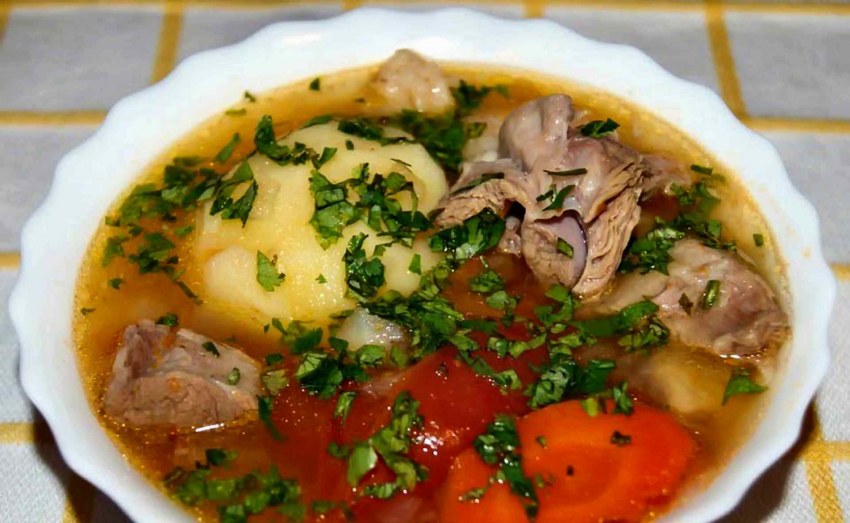 Шурпа с бараниной