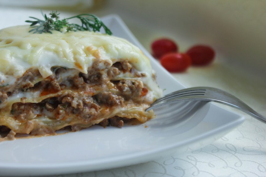 Лазанья с курицей