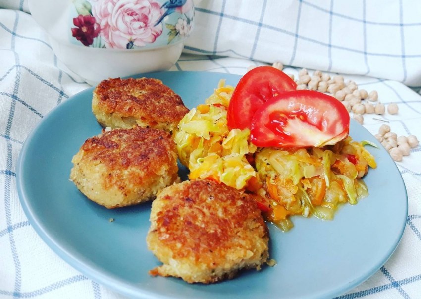 Нутовые котлетки рецепт