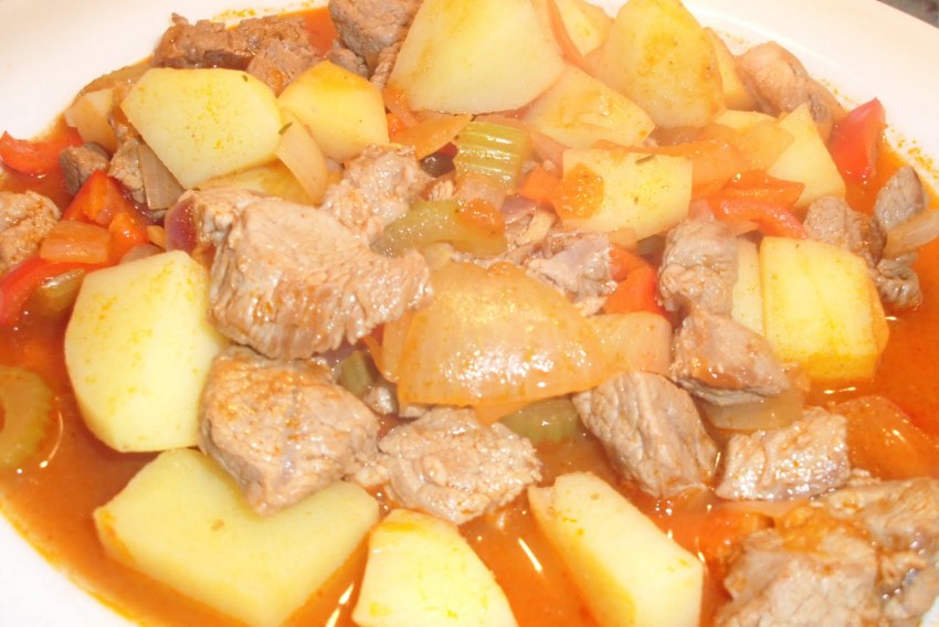 Свинина с картофелем