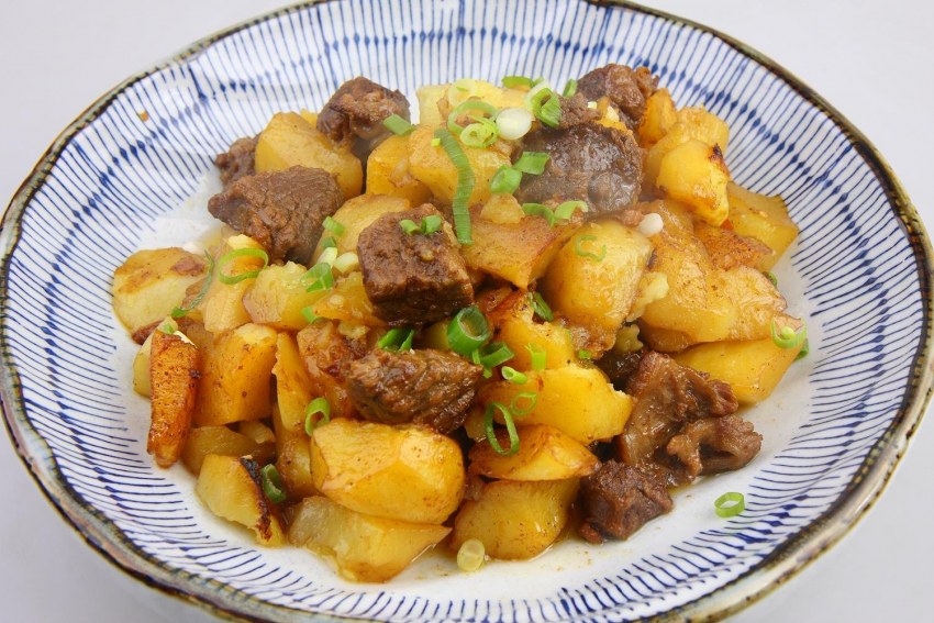 Говядина с картошкой