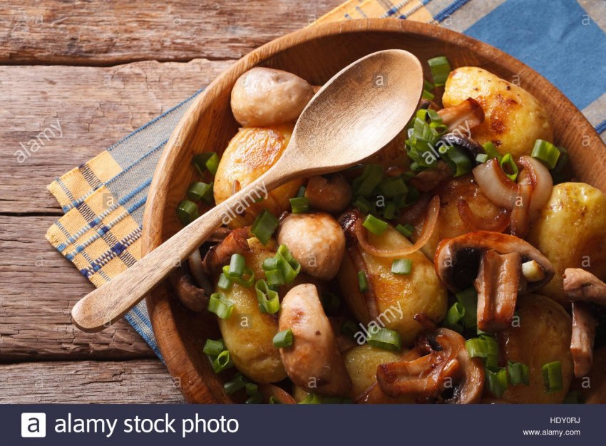 Картошечка с грибами