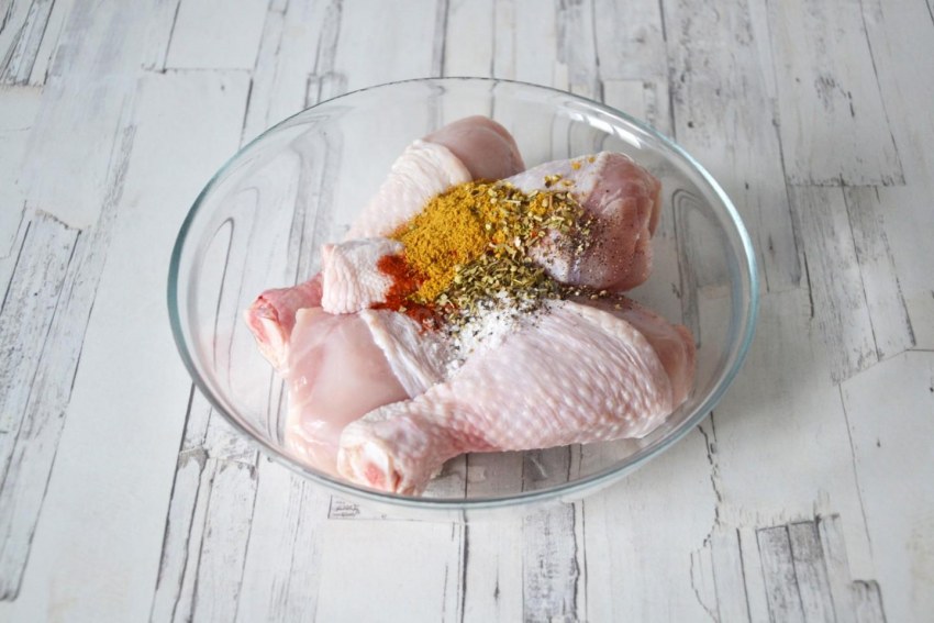Маринад для курицы в минералке