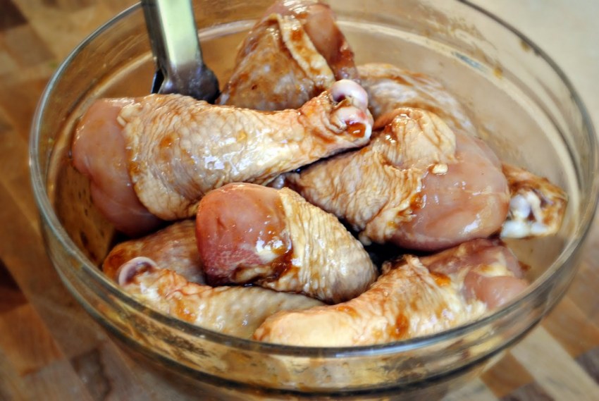 Мариновка ножек куриных