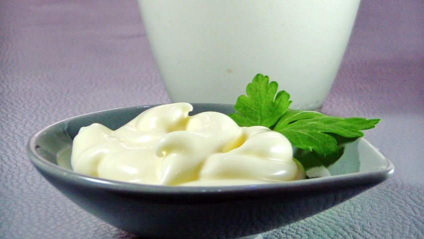 Майонез из аквафабы