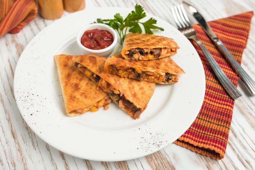 Мексиканская кесадилья