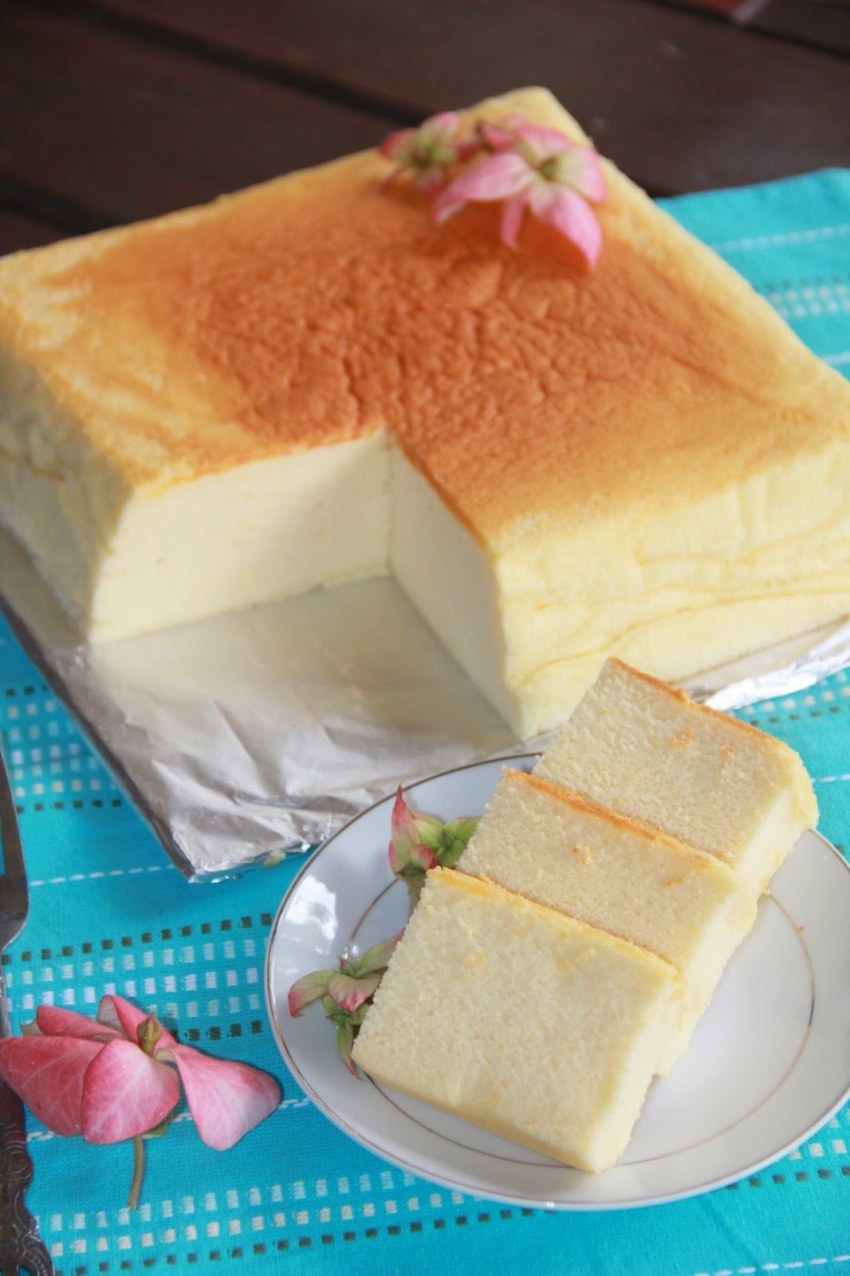 Японский хлопковый чизкейк