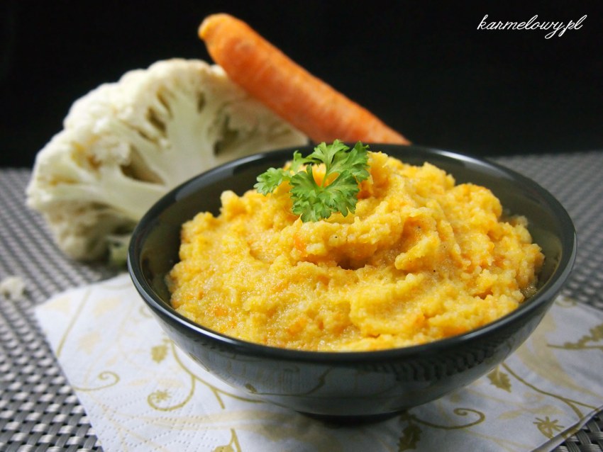 Морковно картофельное пюре