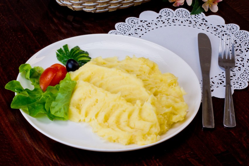 Картофель фри с кетчупом