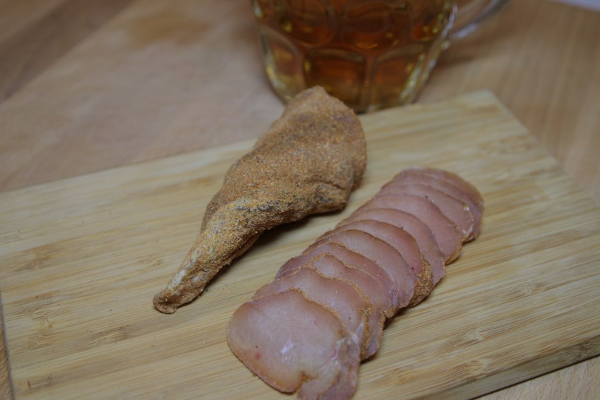 Вяленая куриная грудка в домашних