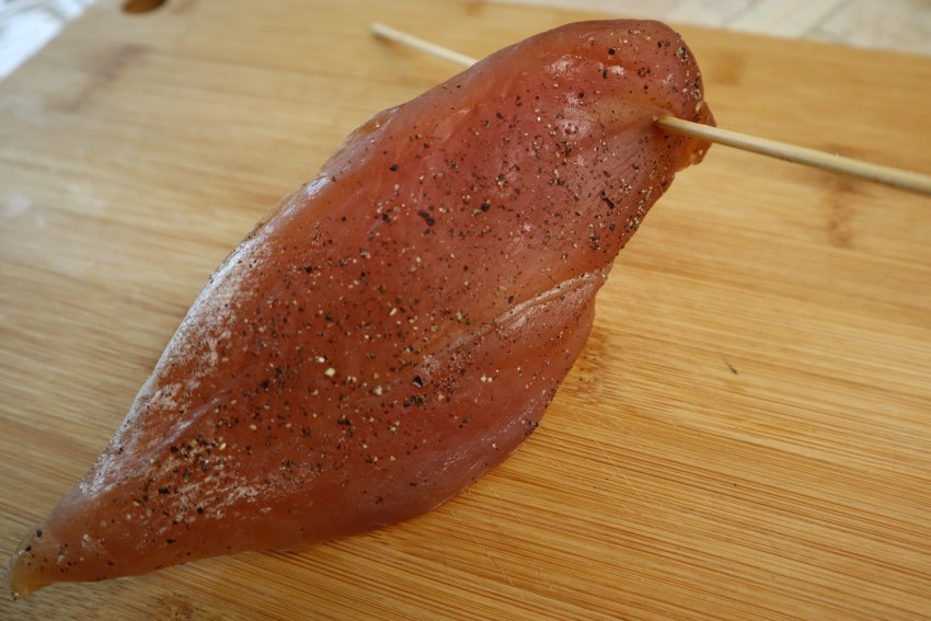 Куриная грудка карпаччо